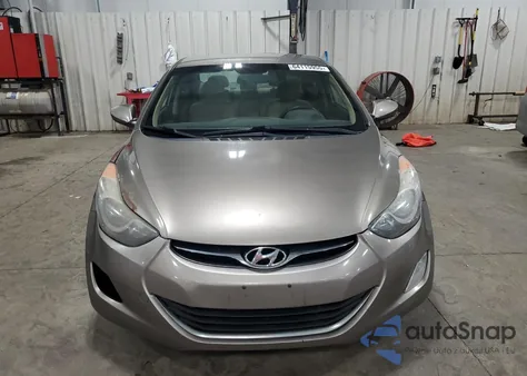 2013 Hyundai Elantra Gls from USA, damaged, VIN 5NPDH4AE4DH313640